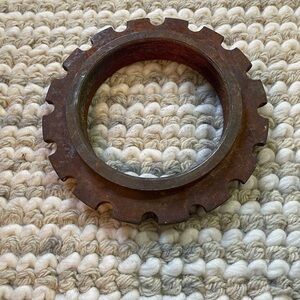 Vintage Rusty Metal Cog